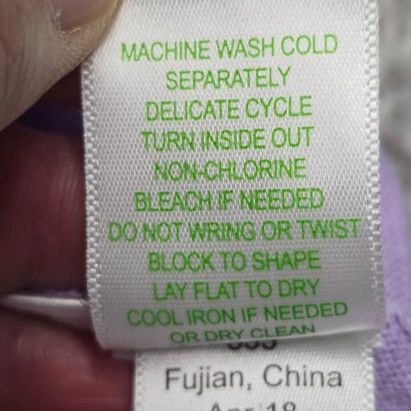 Lilly Pulitzer Elba Sweater Womens XS Purple Tassel 3/4 Sleeve Beach Resort - Picture 8 of 14